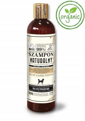 Szampon Naturalny Dla Psa Silne Zabrudzenia 300ml