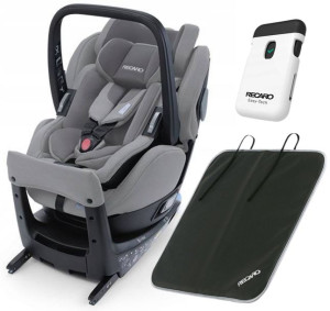 RECARO Salia ELITE Fotelik Samochodowy Obrotowy + nosidło Silent Grey + Eas