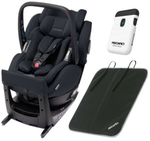 RECARO Salia ELITE Fotelik Samochodowy Obrotowy + nosidło Night Black + Eas