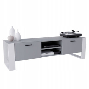 Szafka szafa stolik RTV KARO szary 160 cm komoda