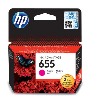 Tusz HP czerwony HP 655, HP655 CZ111AE, 600 str.