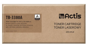 Toner ACTIS TB-3380A (zamiennik Brother TN-3380  Standard  8000 stron  czar