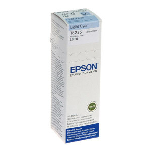 Tusz Epson C13T67354A (oryginał T67354A  70 ml  jasny niebieski, niebieski)