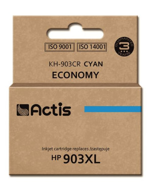 Tusz Actis KH-903CR (zamiennik HP 903XL T6M03AE  Standard  12ml  niebieski)