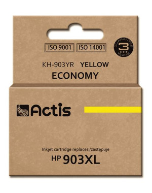 Tusz Actis KH-903YR (zamiennik HP 903XL T6M11AE  Standard  12ml  żółty) - N