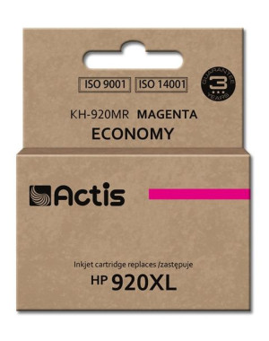 Tusz ACTIS KH-920MR (zamiennik HP 920XL CD973AE  Standard  12 ml  czerwony)