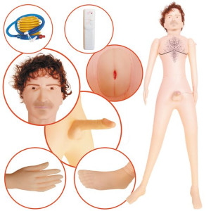 Lalka Męska Dla Geja Sztuczny Penis Anus Wibracje
