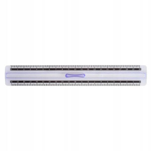 Linijka 20 cm plastikowa z uchwytem MemoBe