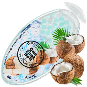 Kulki kapsułki do papierosów smakowe kokos 100szt