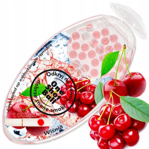Kulki kapsułki do papierosów smakowe wiśnia cherry