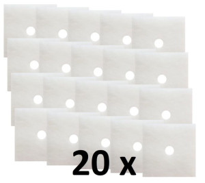 20 szt. Filtry do wentylatora MAICO 13,5 x 13,5 cm ZF 60/100 ER