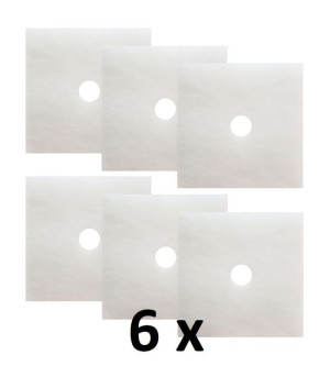 6 szt. Filtry do wentylatora MAICO 13,5 cm x 13,5 cm ZF 60/100 ER