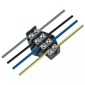 Płytka rozgałęźna 4x10mm 0953-00 ELEKTRO-PLAST Nasielsk