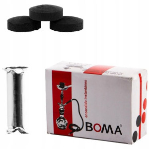 Węgielki do Shishy Samorozpalające BOMA 40mm