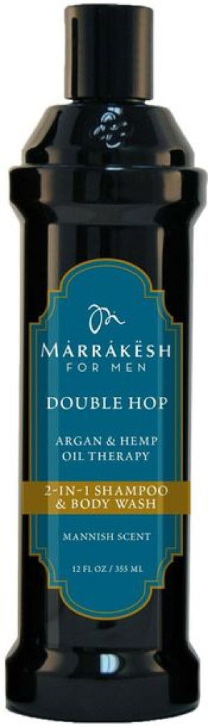 Marrakesh For Man Argan & Hemp Oil Therapy Double Hop Szampon do Włosów i C
