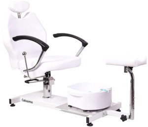 Fotel do pedicure masażer stóp Kosmetyczny ODCHYLANY