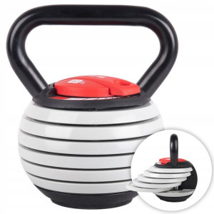 KETTLEBELL kula Żeliwny Hantle Regulowane 3,5-18,1