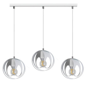 Lampa Wisząca Ringo 3L Jadalnia Loft Metal