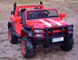 Mega Dzip 4x4, Miękkie Koła Eva, Miękkie Siedzenie, Panel, Full Opcja /ysa0