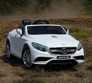 Mercedes S63 Amg Licencja, Miękkie Koła Eva Full Opcja/hl169