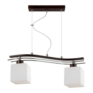 Lampa Wisząca Otto 2 Żyrandol Szklany Kuchenny