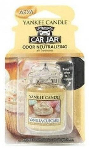 Yankee Candle Ultimate Vanilla Cupcake Car Jar