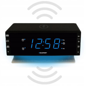Radiobudzik BLAUPUNKT CR55CHARGE ładowarka QI +LED