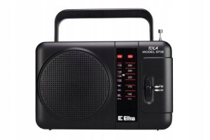 Radio Tola 3 Czarna Eltra Odbiornik