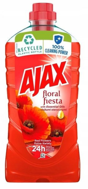 AJAX Floral Płyn mycia podłóg kafelków Kwiaty 1 L