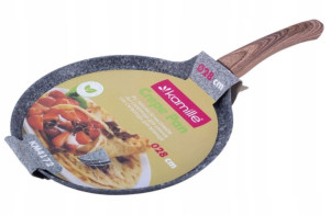 Patelnia Naleśnikowa 4172 Granitowa 28 Cm Kamille