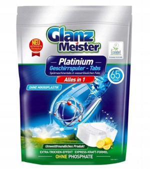 Glanz Meister Platinium Tabletki do zmywarki 65szt