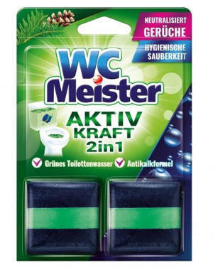 WC Maister Kostka barwiąca do spłuczki Las