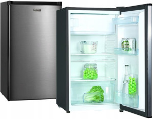 Mała Lodówka Mpm-112-cj-16/aa Inox Srebrna 84cm