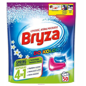 Bryza 4w1 Spring Kapsułki do prania korolu 50 szt