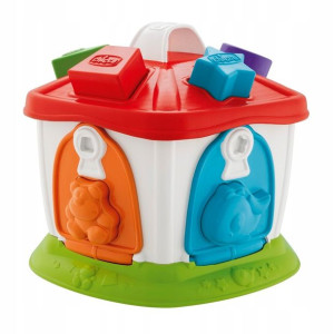 CHICCO Domek zwierząt chatka sorter2w1