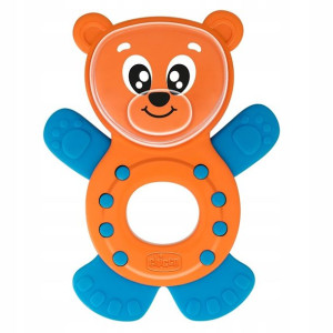 CHICCO Grzechotka gryzak Niedźwiadek Miś BEN