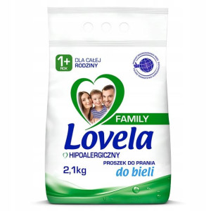 LOVELA Family Proszek do prania 2,1 kg biel