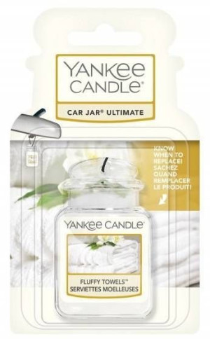 Yankee Candle Ultimate Fluffy Towels Car Jar