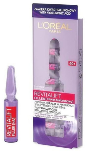 L'Oreal Revitalift Filler Ampułki 7x1.3 ml
