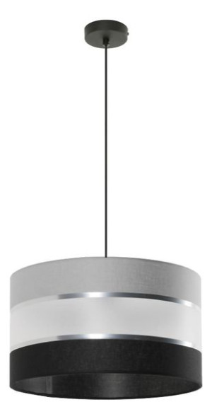 Lampa Wisząca Donato Srebrna Glamour Salon