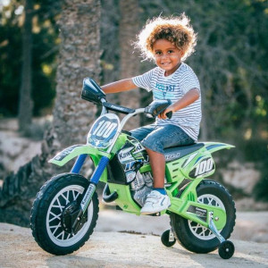 Kawasaki Motor Elektryczny Cross 12V Ciche koła Injusa