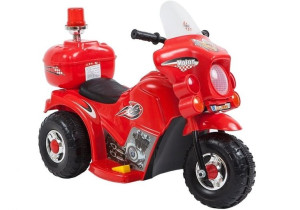 Motor na akumulator z kogutem Czerwony