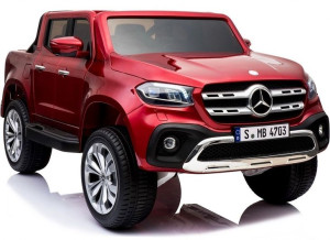 Mercedes X Licencja, 4x4, 2x12v Panel Mp4, 5 Punktowe Pasy, Miękkie Koła E