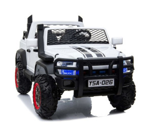 Mega Dzip 4x4, Miękkie Koła Eva, Miękkie Siedzenie, Panel, Full Opcja 2x12v
