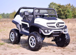 Mercedes Benz Unimog 4x4,12v14ah, Amortyzatory, Miękkie Koła,miękkie Siedze