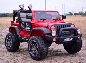 Mega Jeep Perfect 002 Exclusive 4x4 , Wolny Start/ Miękkie Koła, Lakierowan