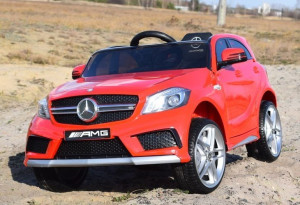 Mercedes A45 Amg Z Amortyzatorami, Miękkie Koła, Siedzenie, Hamulec, Lakie