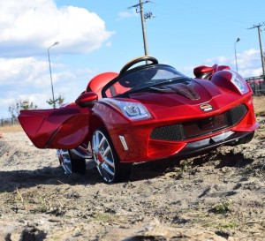 Ferrari Dwa Silniki,otwiera Drzwi, Super Oświetlenie, Lakier/je116