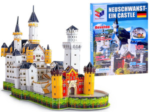 Puzzle 3d Neuschwanstein Castle 109-ele Za3800