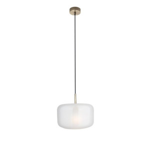 Loftowa LAMPA wisząca SMOOTH P0450 Maxlight skandynawska do sypialni biała